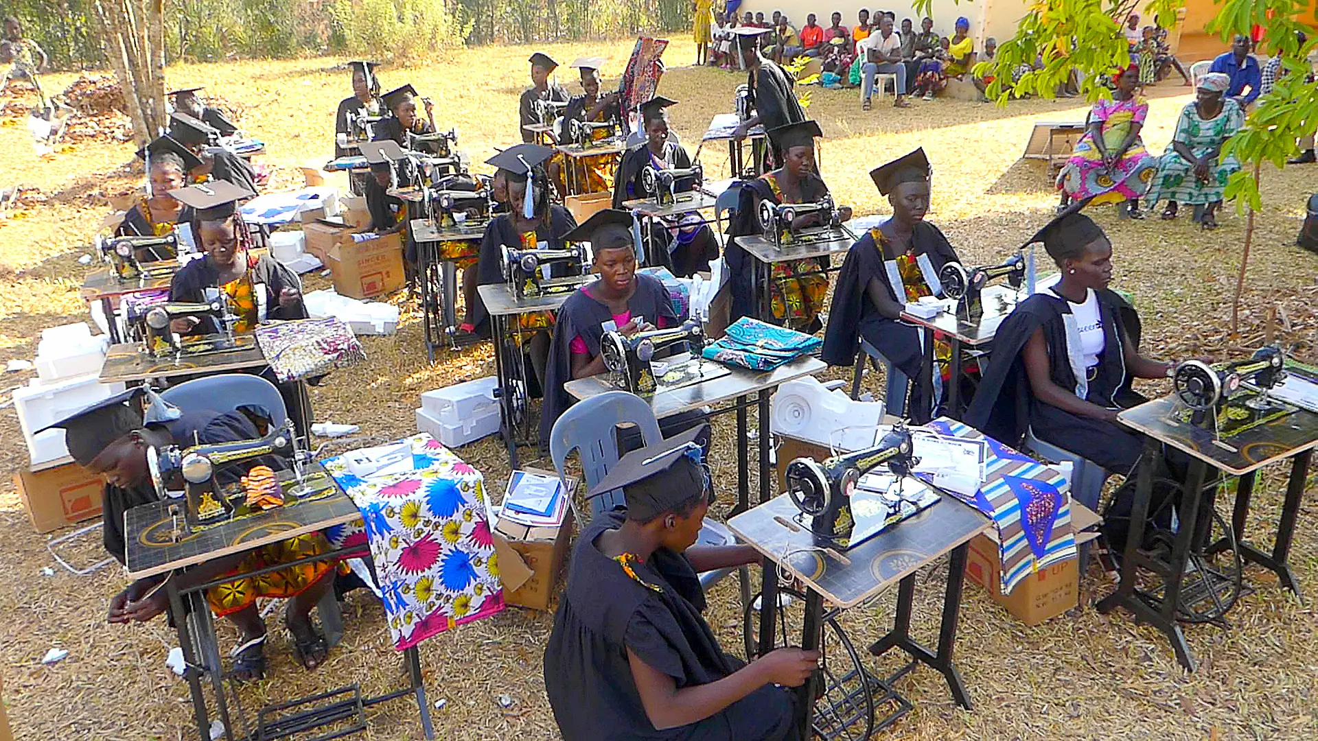 Stitching Hope: TAGA Graduates Over 15 Young Women in Tailoring Skills
